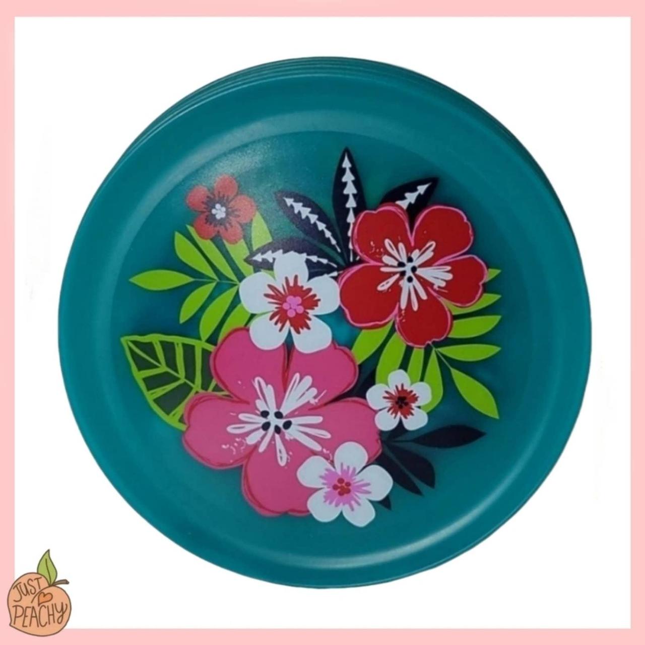 Tropical 2024 plastic plates