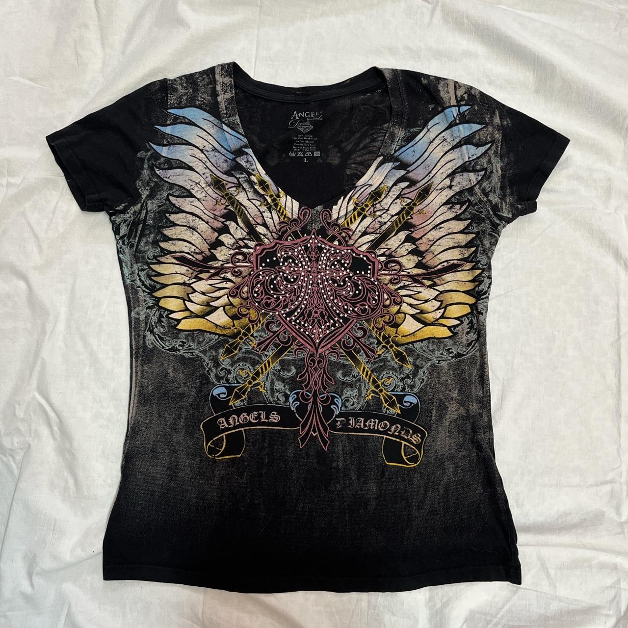 Affliction Women's Shirt | Depop