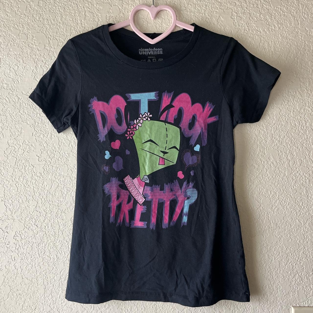 invader zim gir tshirt size small stitching... Depop
