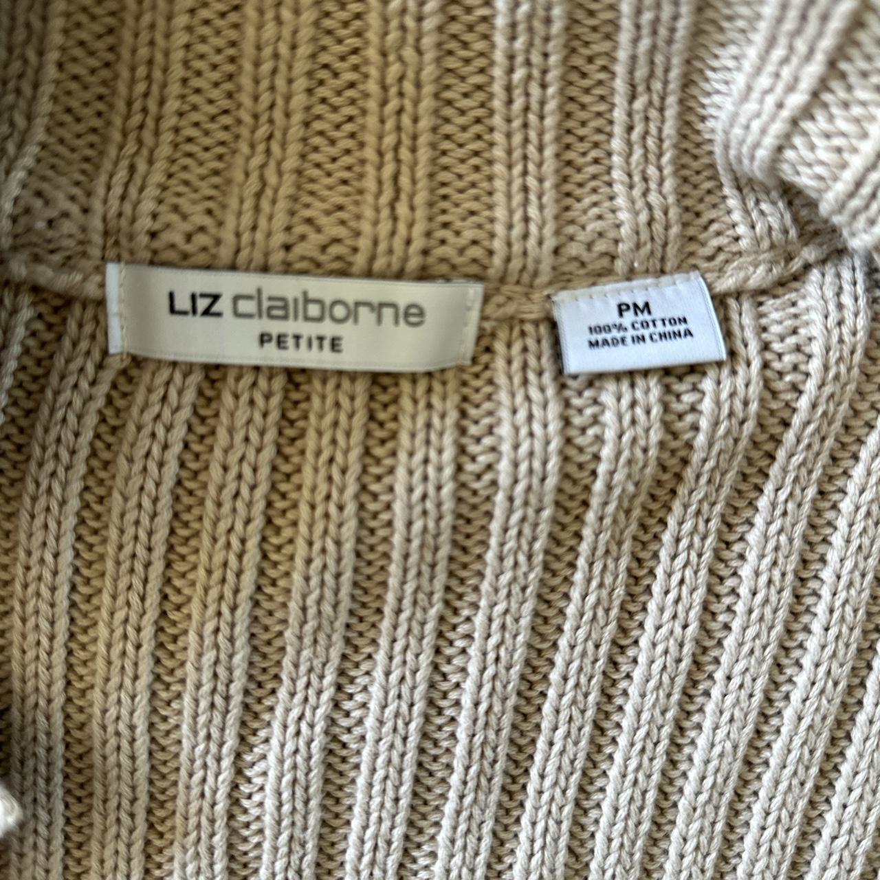 Sweater vest with mock neck with cable, waffle,... - Depop