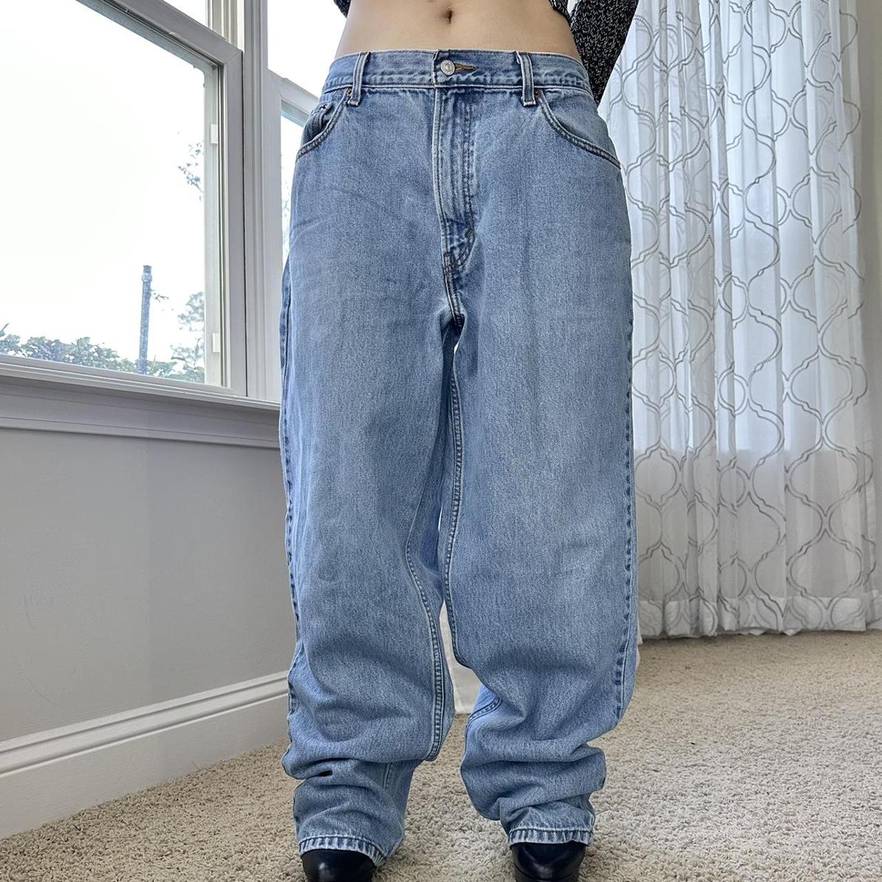 Baggy jeans Price negotiable worn a few times but - Depop