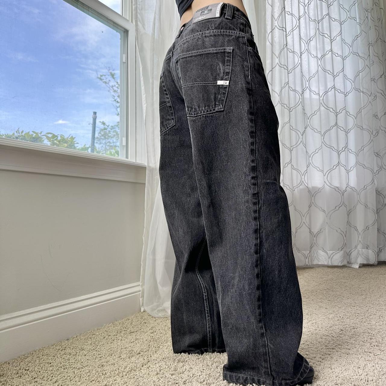 Southpole Women's Black Jeans | Depop