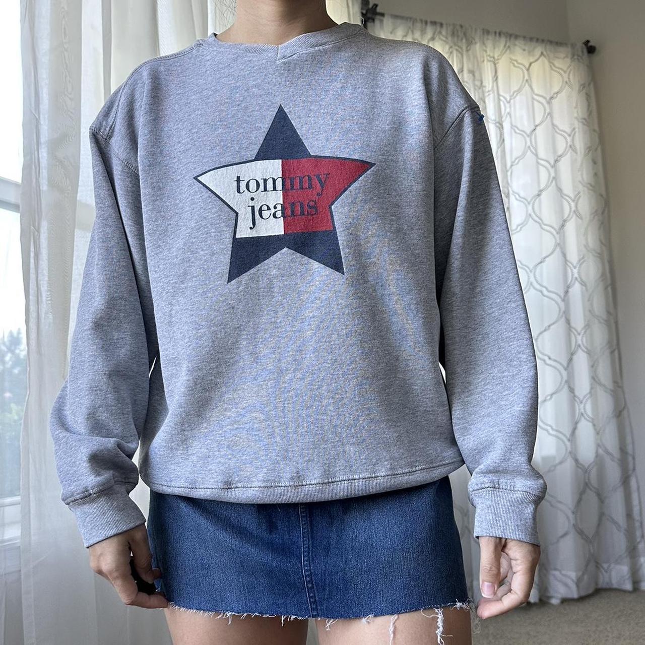 Tommy hilfiger star sales sweatshirt