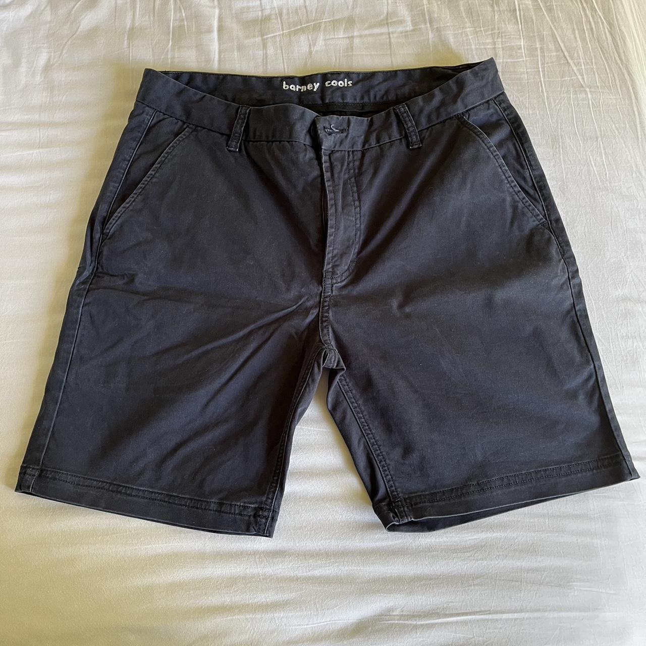 Barney Cools Men's Navy Shorts | Depop