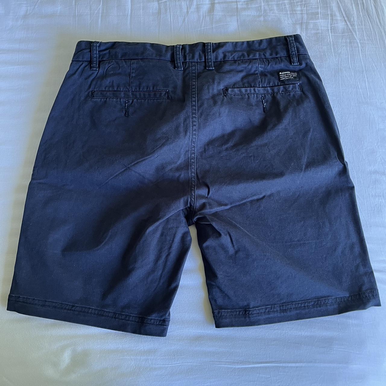 Barney Cools Men's Navy Shorts | Depop