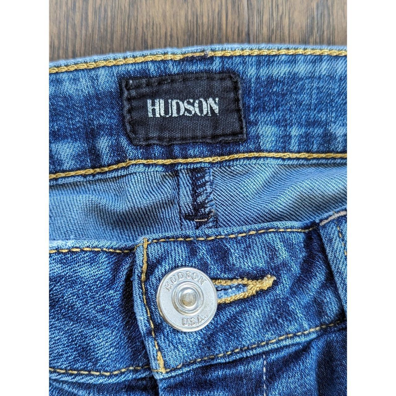 Hudson jeans bacara crop straight cuffed Size - Depop