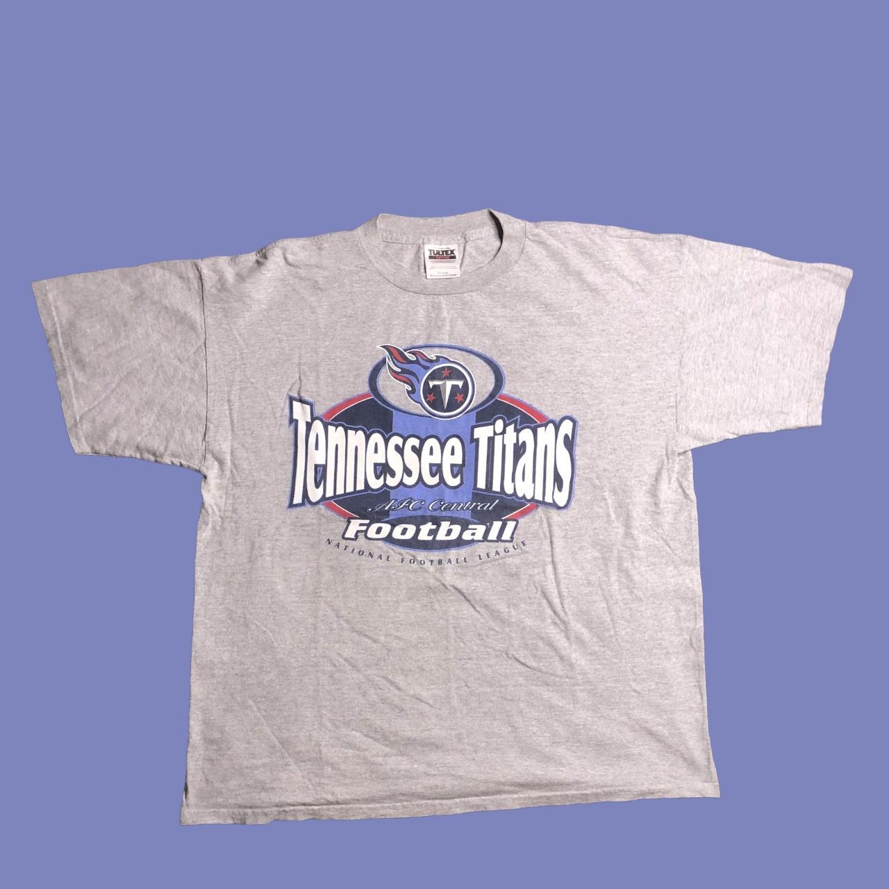 Tennessee Titans: 2000's Embroidered Spellout Tee (XL) - BNWT! – National  Vintage League Ltd.