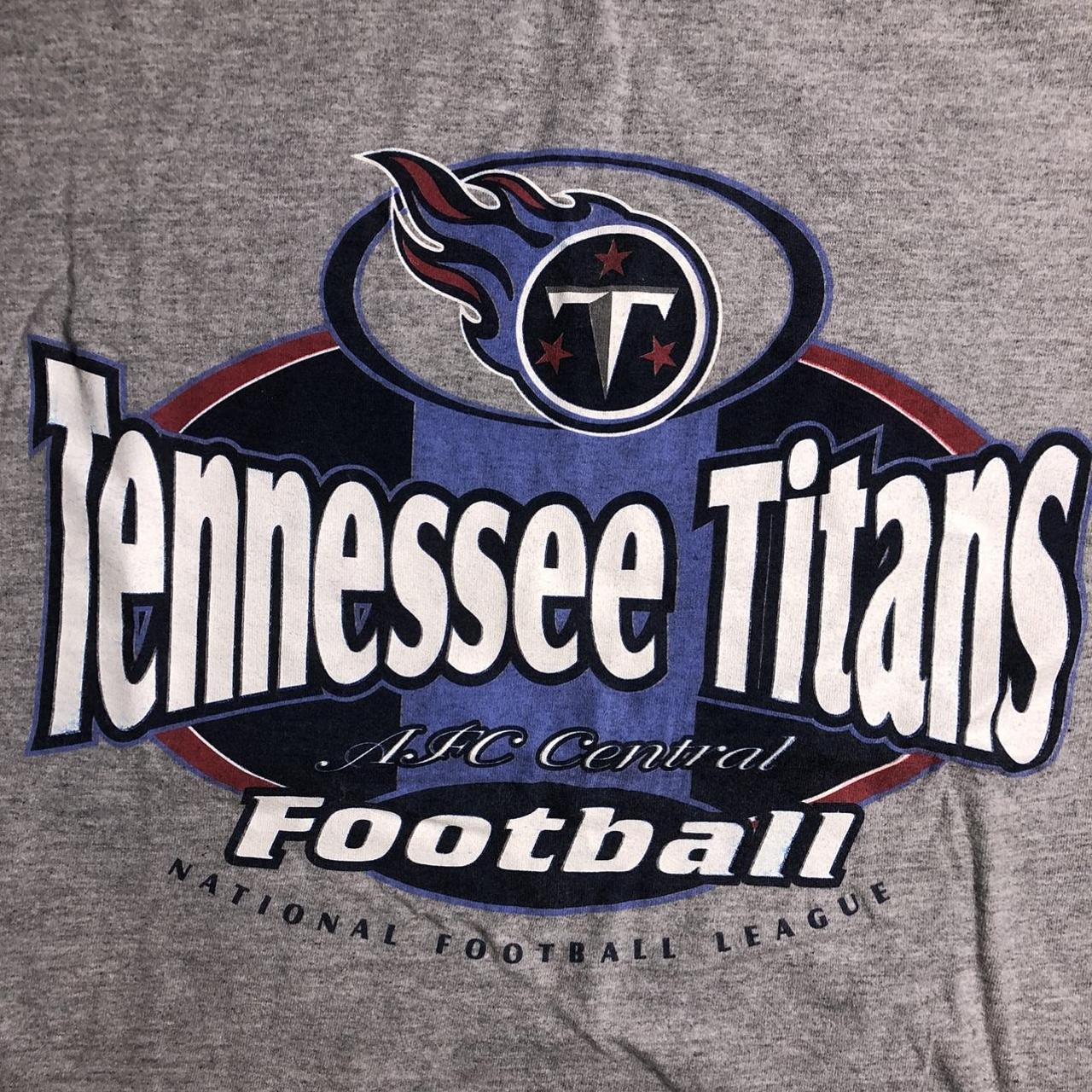 Tennessee Titans: 2000's Embroidered Spellout Tee (XL) - BNWT! – National  Vintage League Ltd.