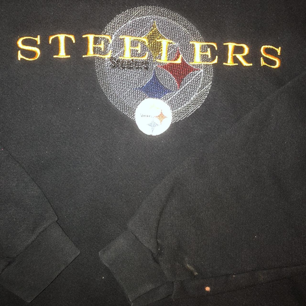 Vintage starter Pittsburgh Steelers hoodie and - Depop