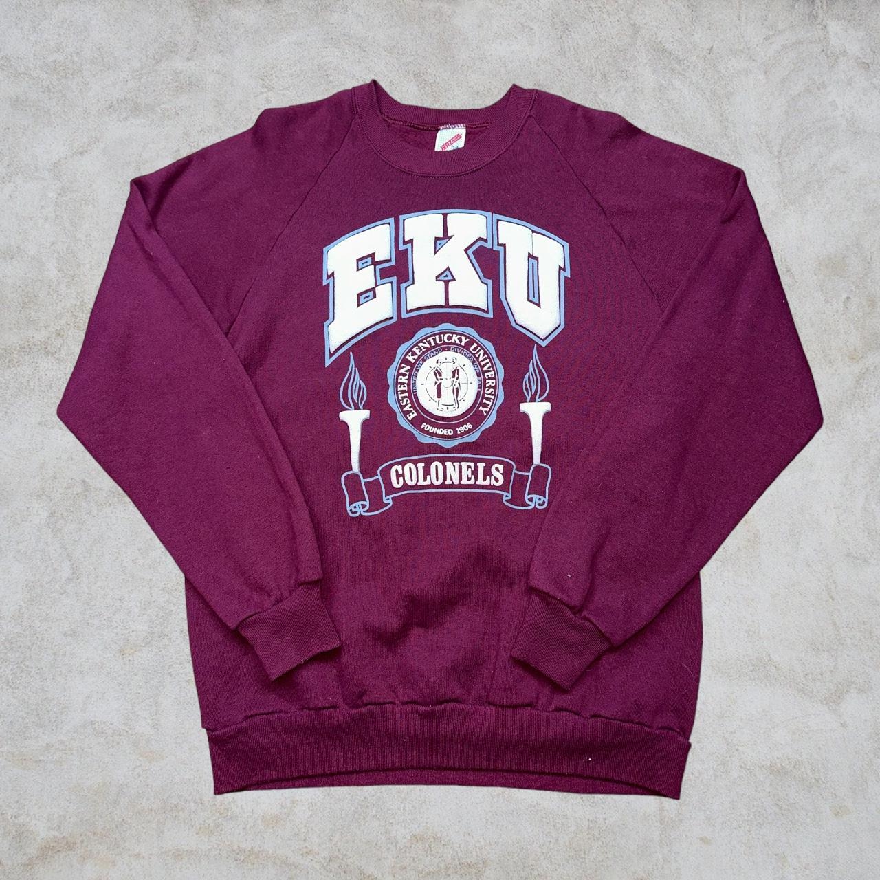 vintage 90s eastern kentucky university sweatshirt