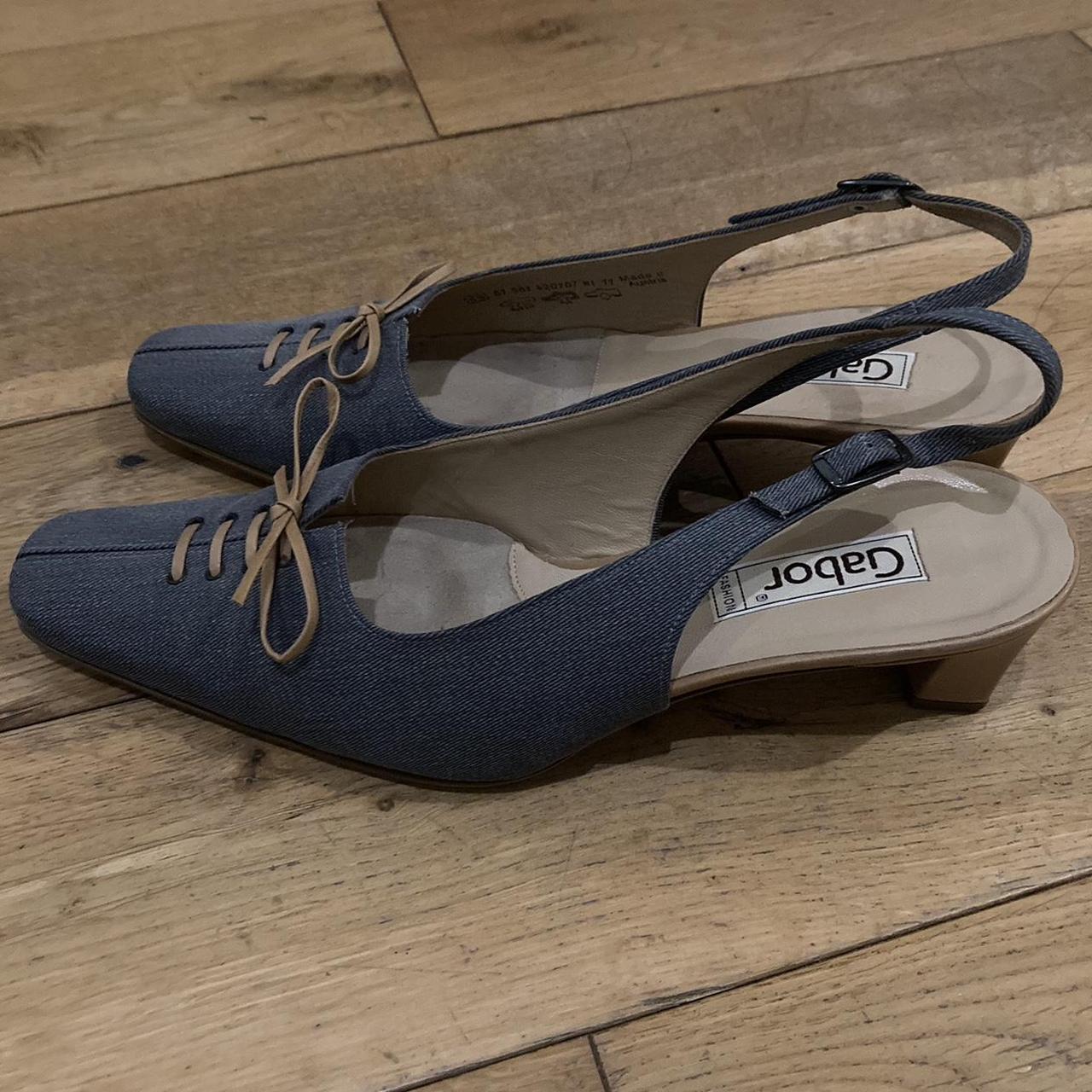 gabor blue shoes