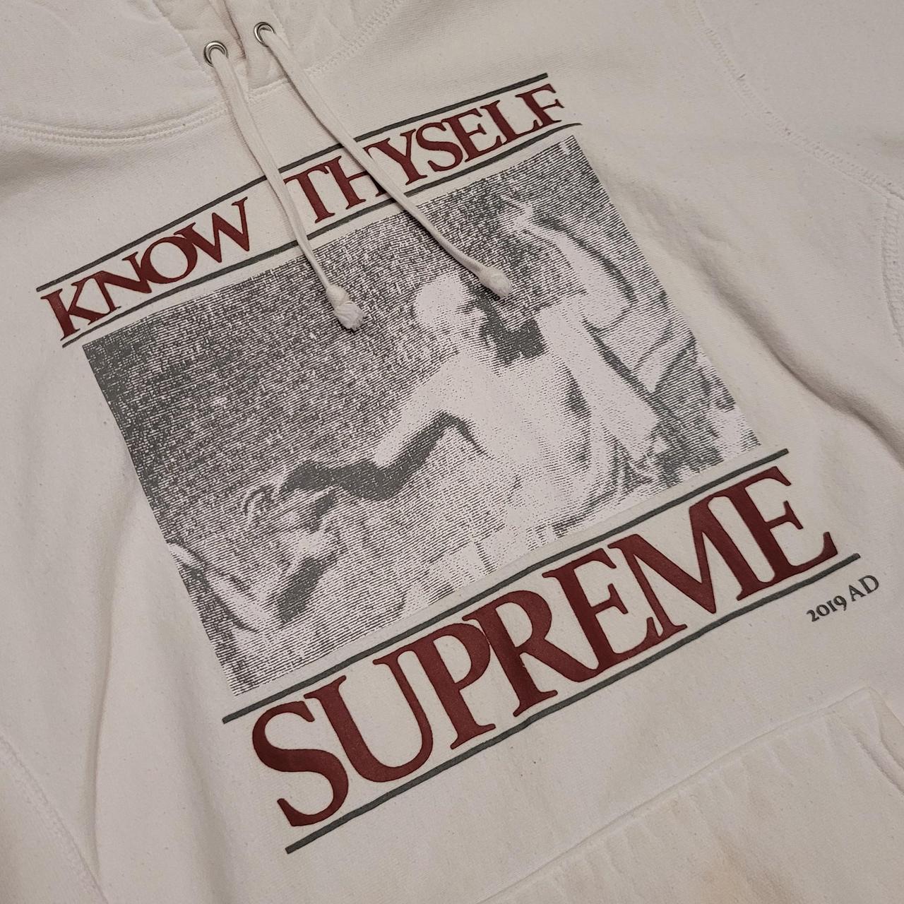 Know thyself cheap supreme hoodie