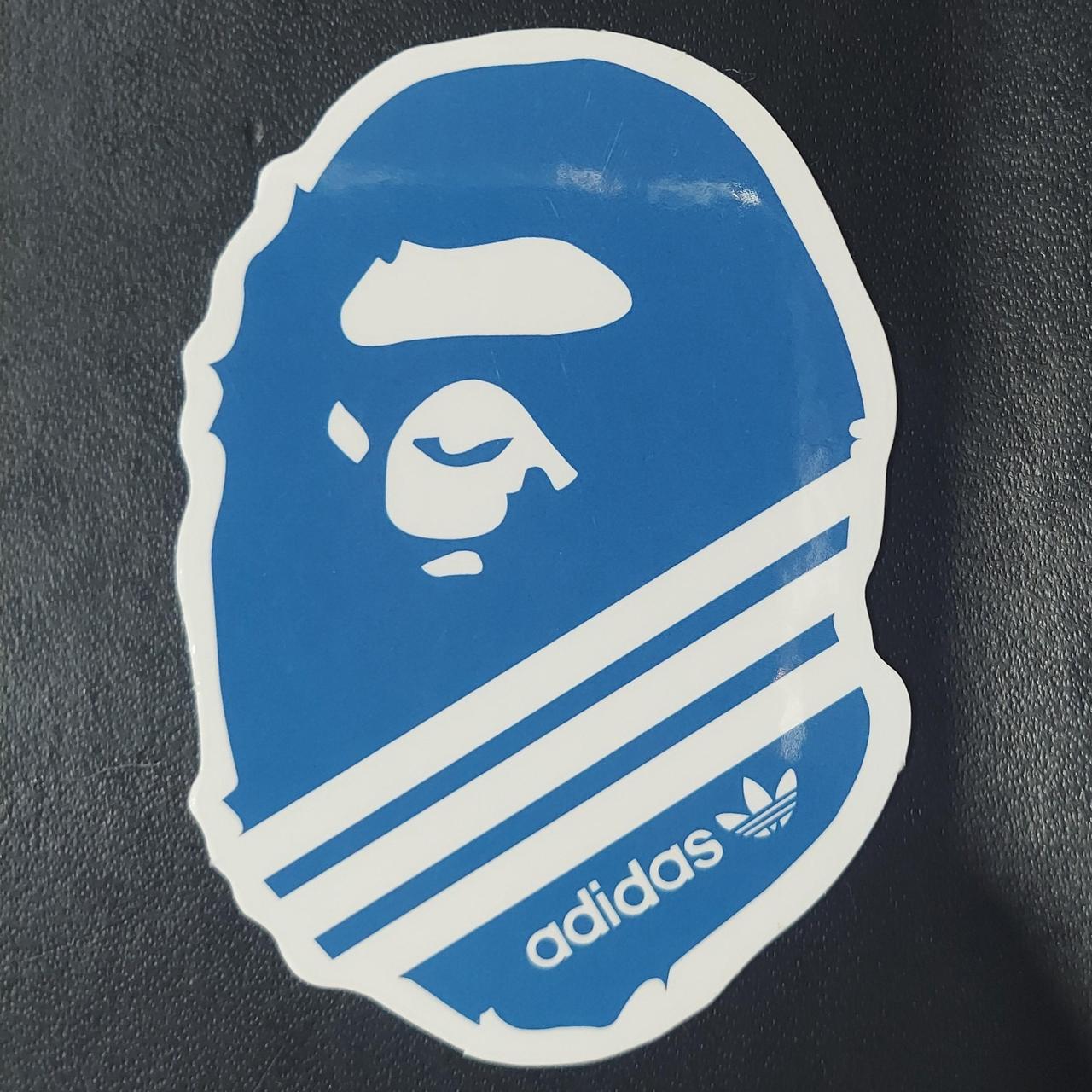 BAPE stickers Adidas bape sticker 5 Free shipping... Depop
