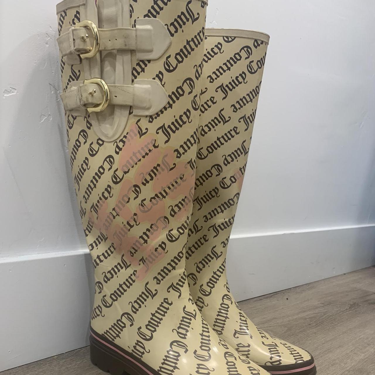 Juicy couture rain clearance boots