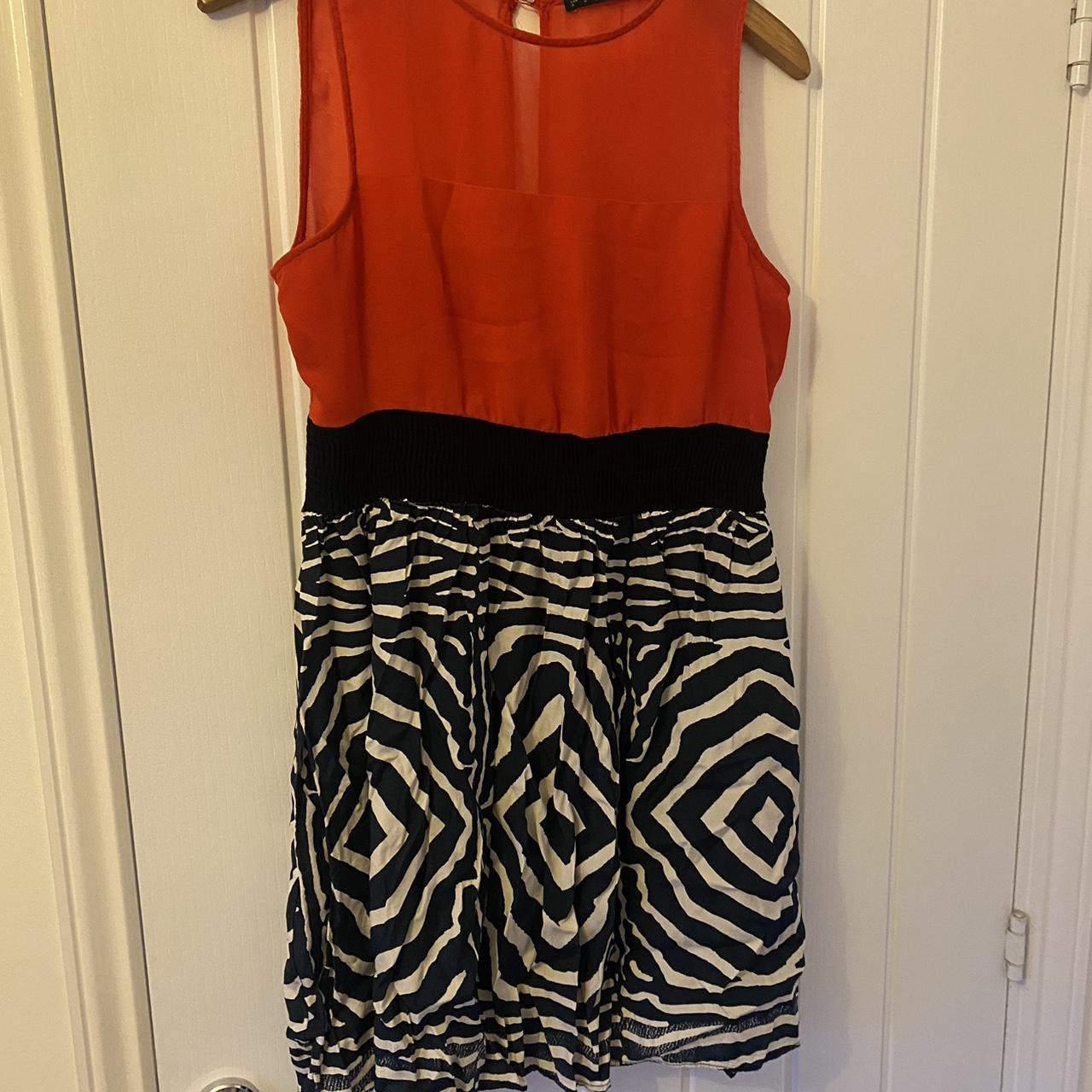 Elegant Zara Day Dress. Perfect For Summer Wear.... Depop Shelf Macrame Simple Pot Hanger