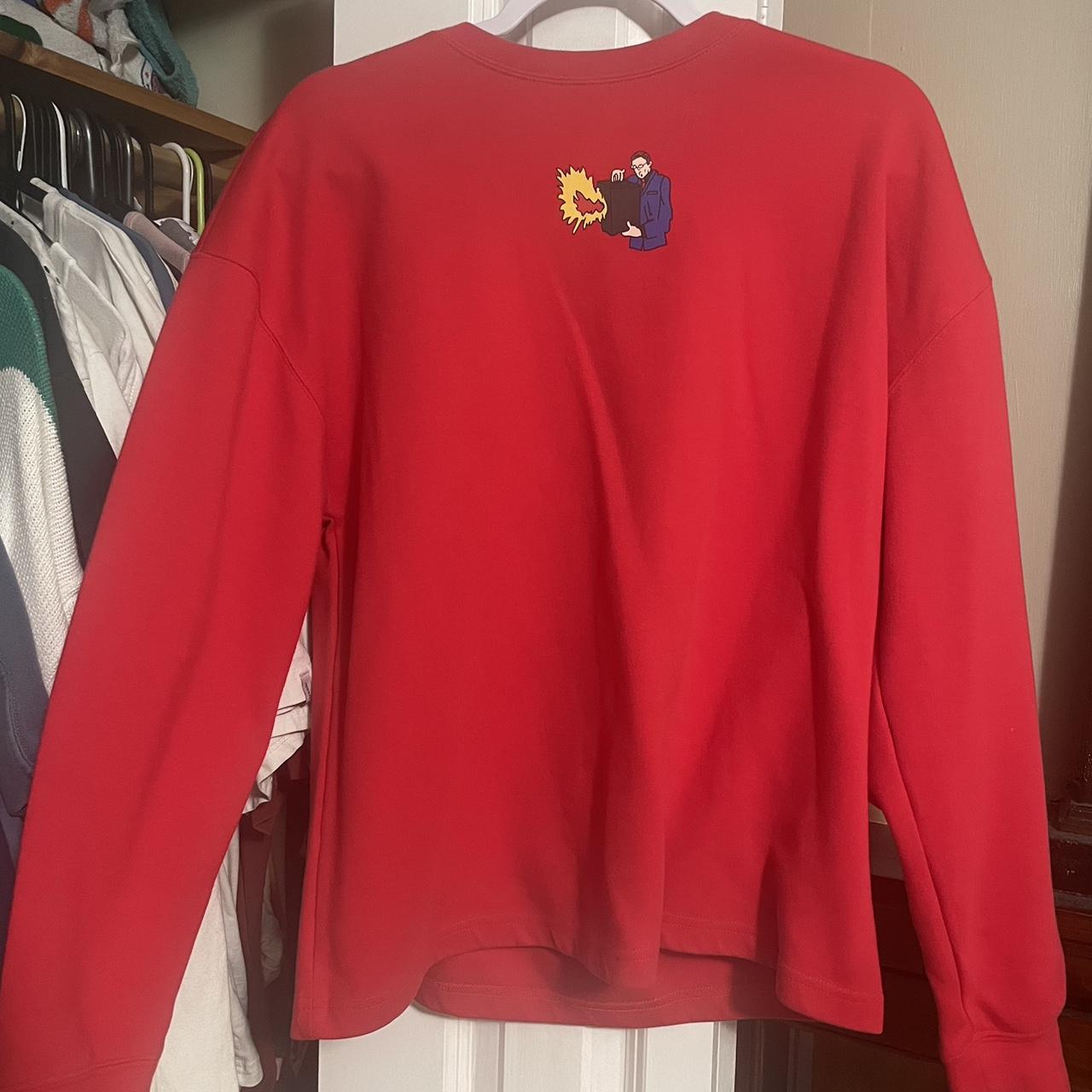 Ader Error Men's Red Sweatshirt