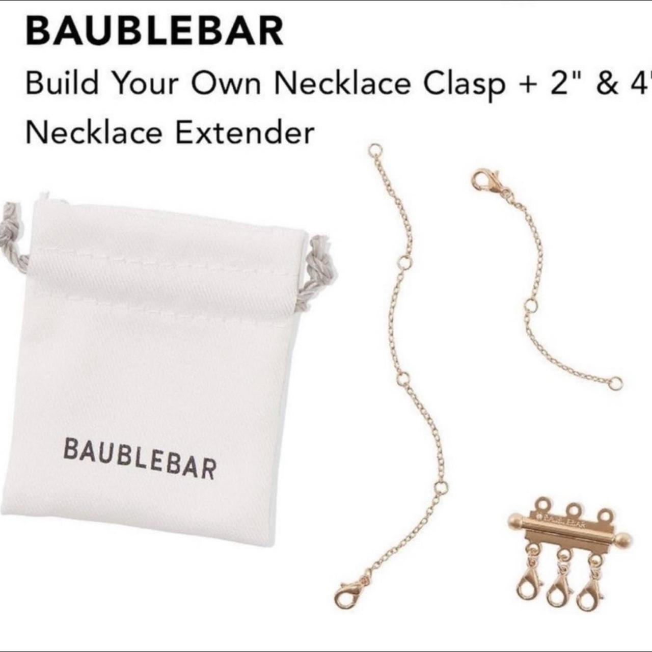 Build Your Own Necklace Clasp + 2 & 4 Necklace Extender by