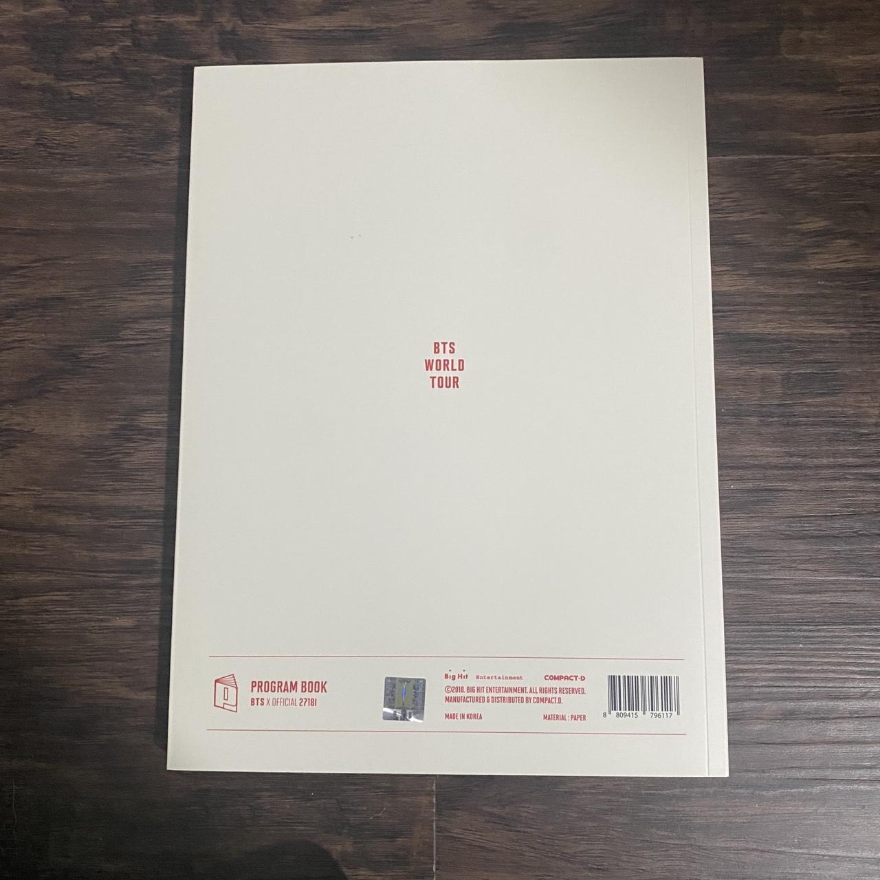 BTS LOVE YOURSELF プログラムブック （BTS LY PROGRAM BOOK）