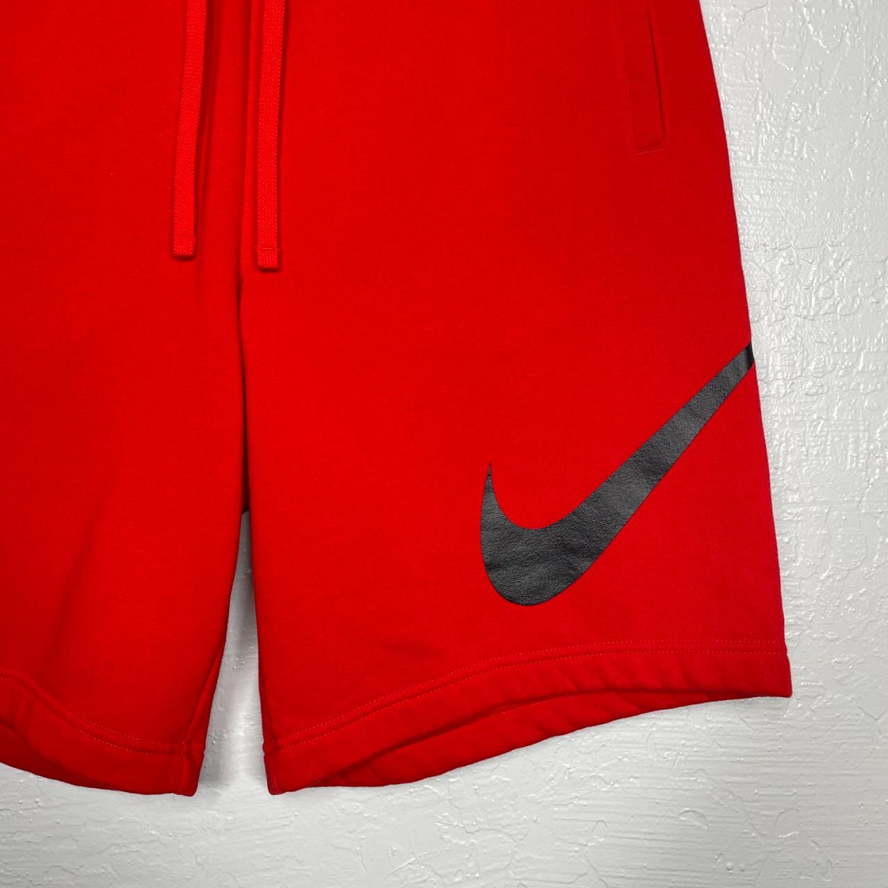 Nike Men's Red And Black Shorts | Depop