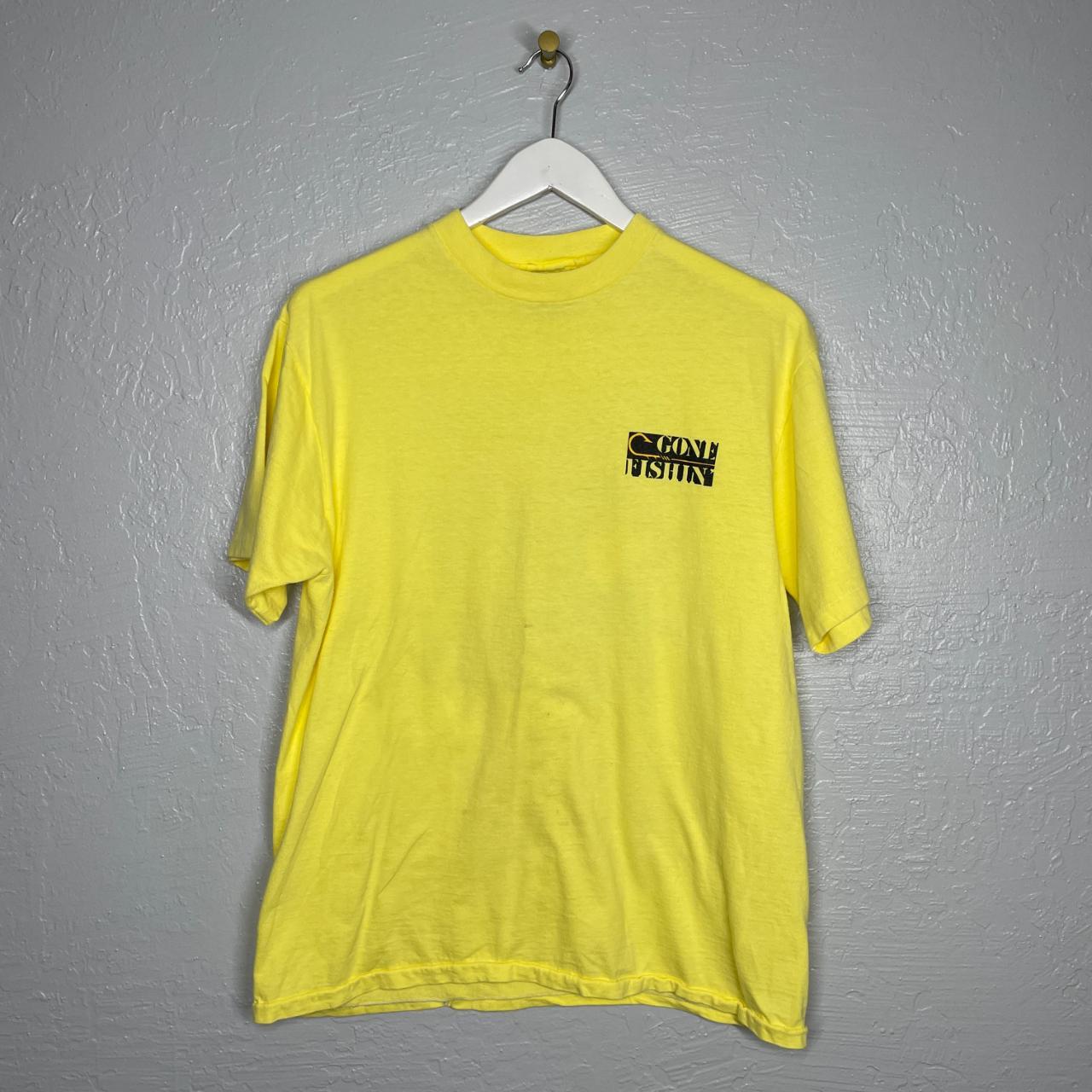 Ocean Pacific Men's Yellow T-shirt | Depop