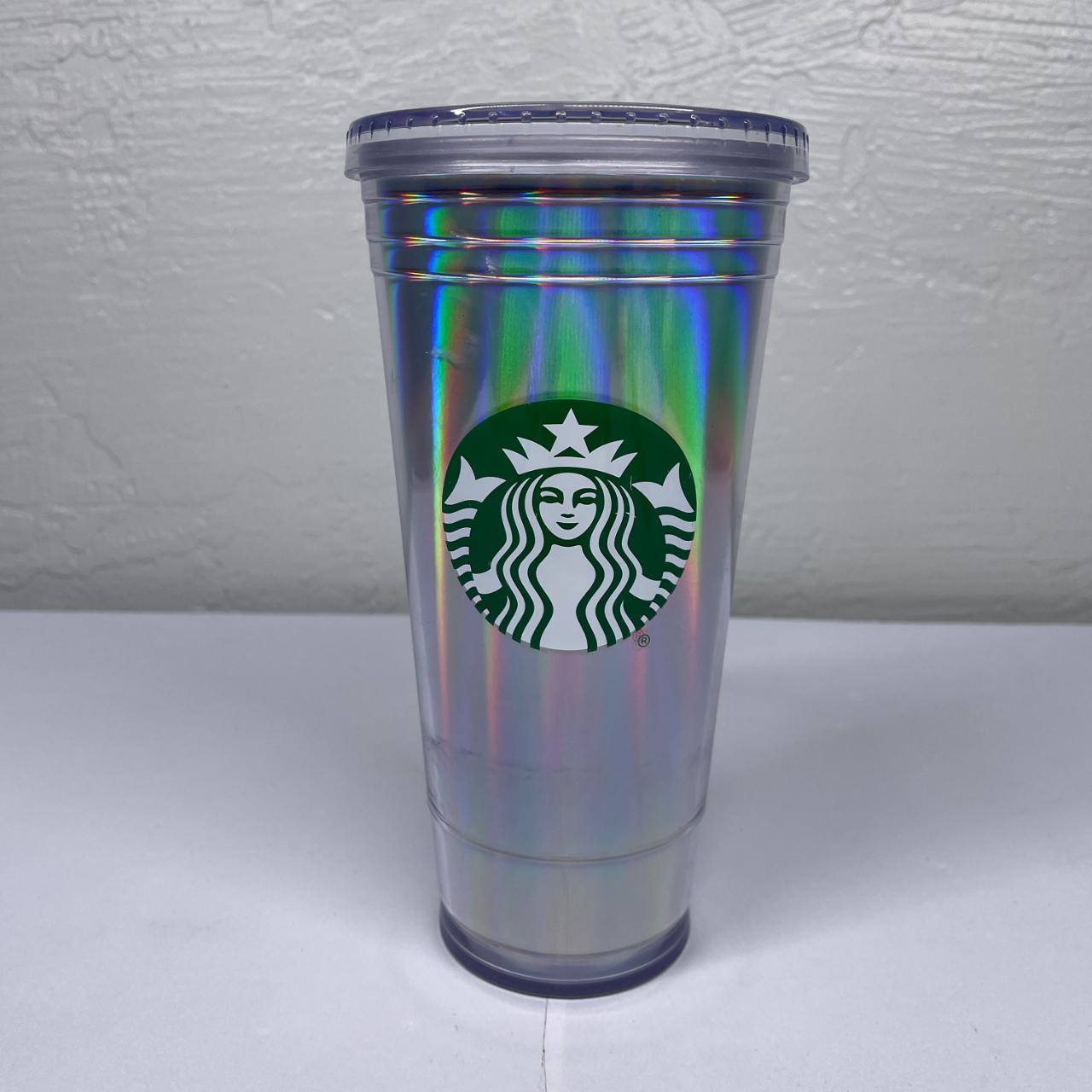 Starbucks Venti Purple Kaleidoscope Cold Cup - Depop