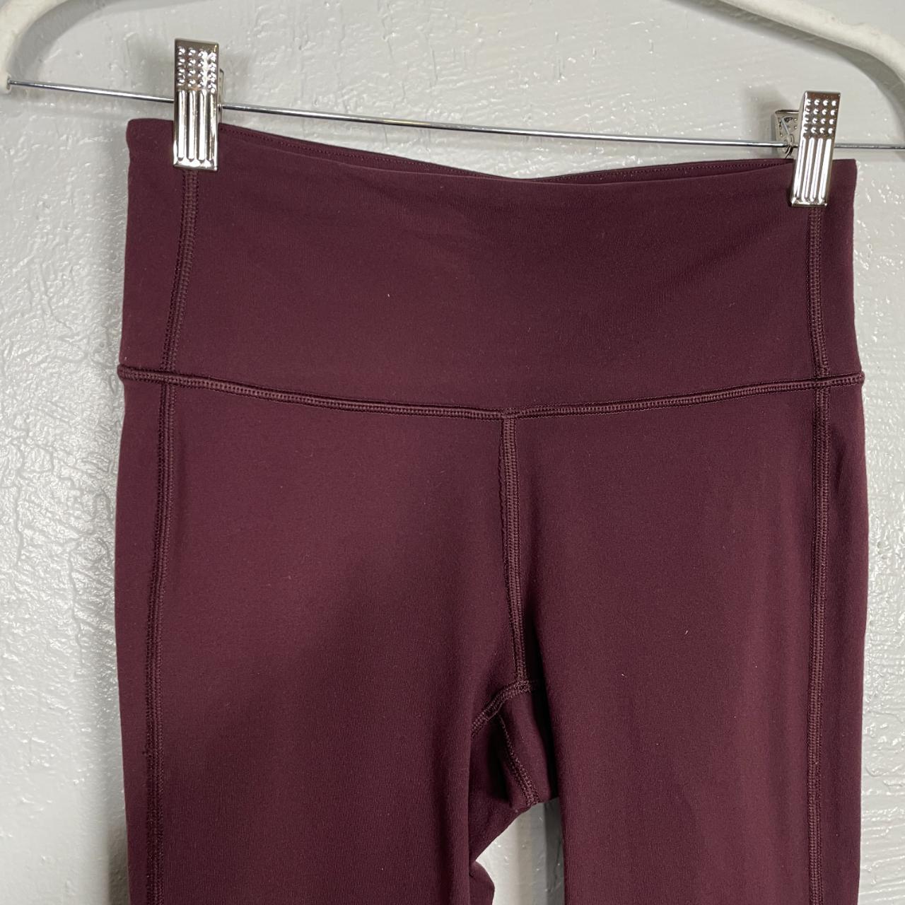 Athleta Size XS Maroon Red High Rise Chaturanga - Depop