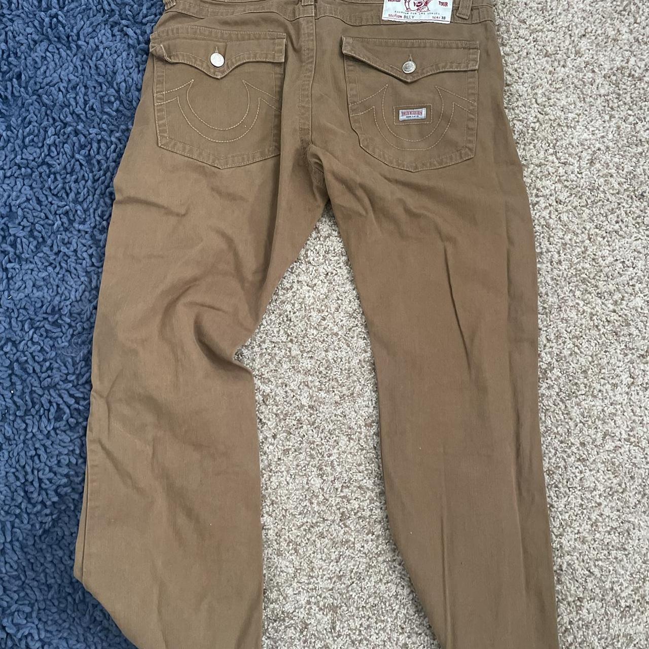 Khaki true 2024 religion pants