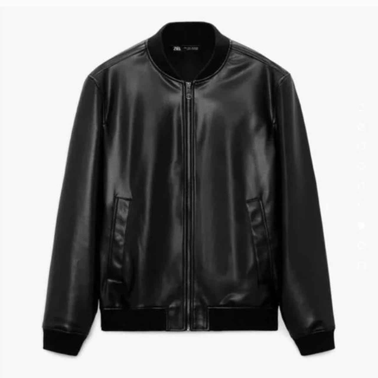 Zara Men's Black Jacket Depop