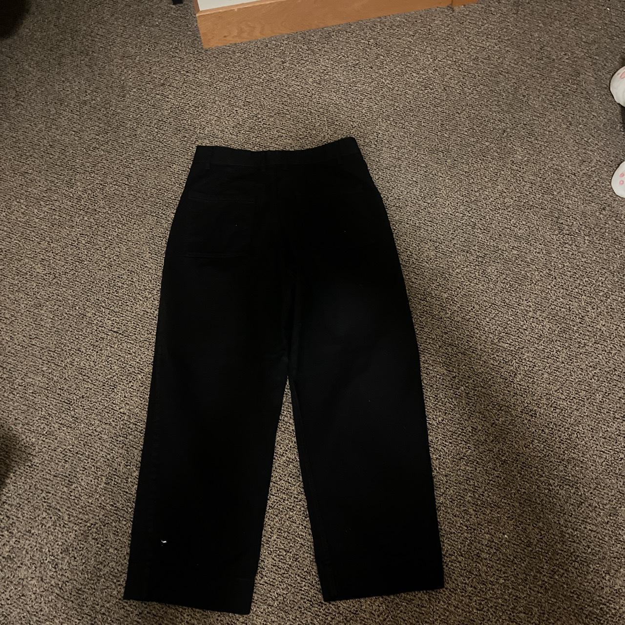 Kotn Pleated cotton twill trousers - Depop