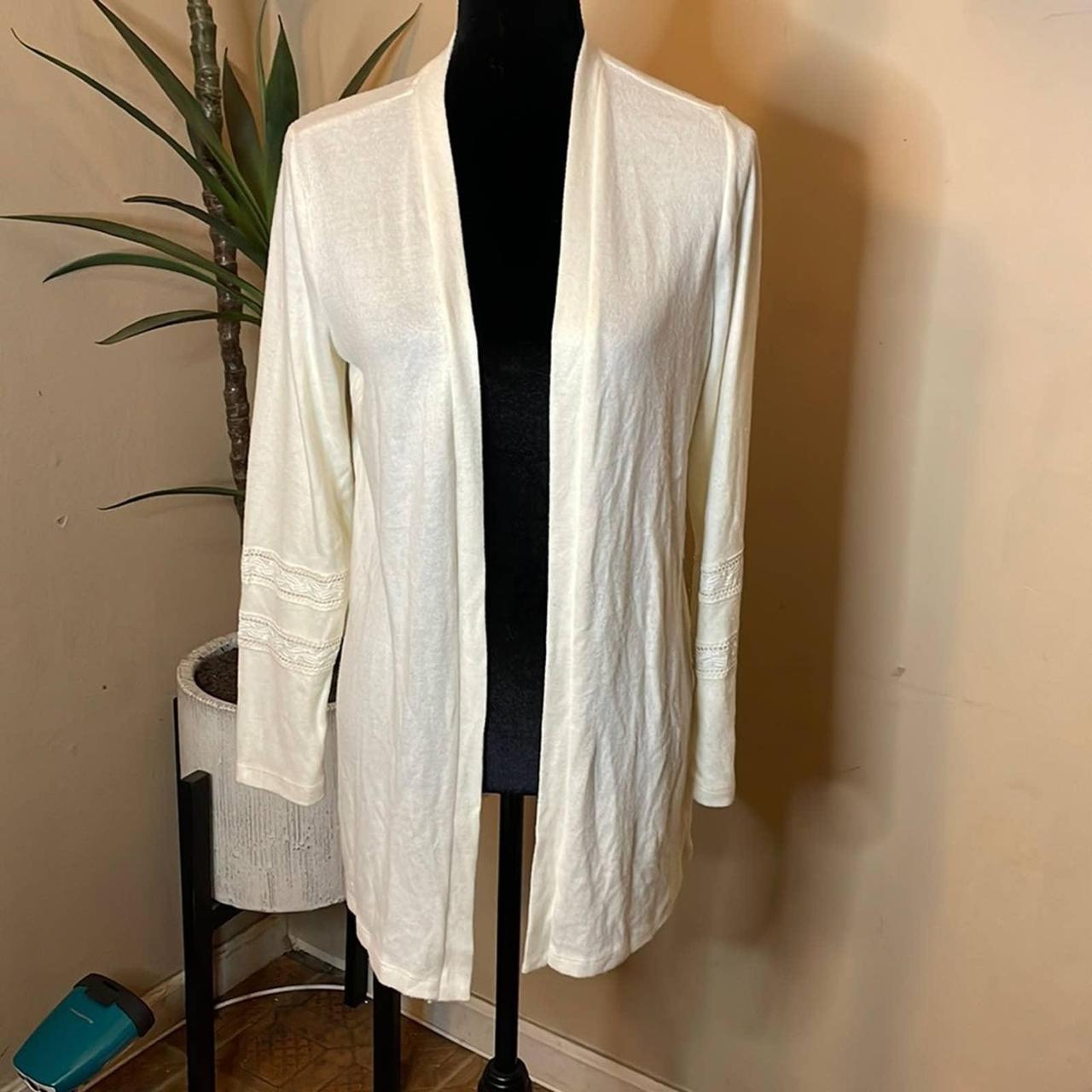 Bobeau white cardigan sale