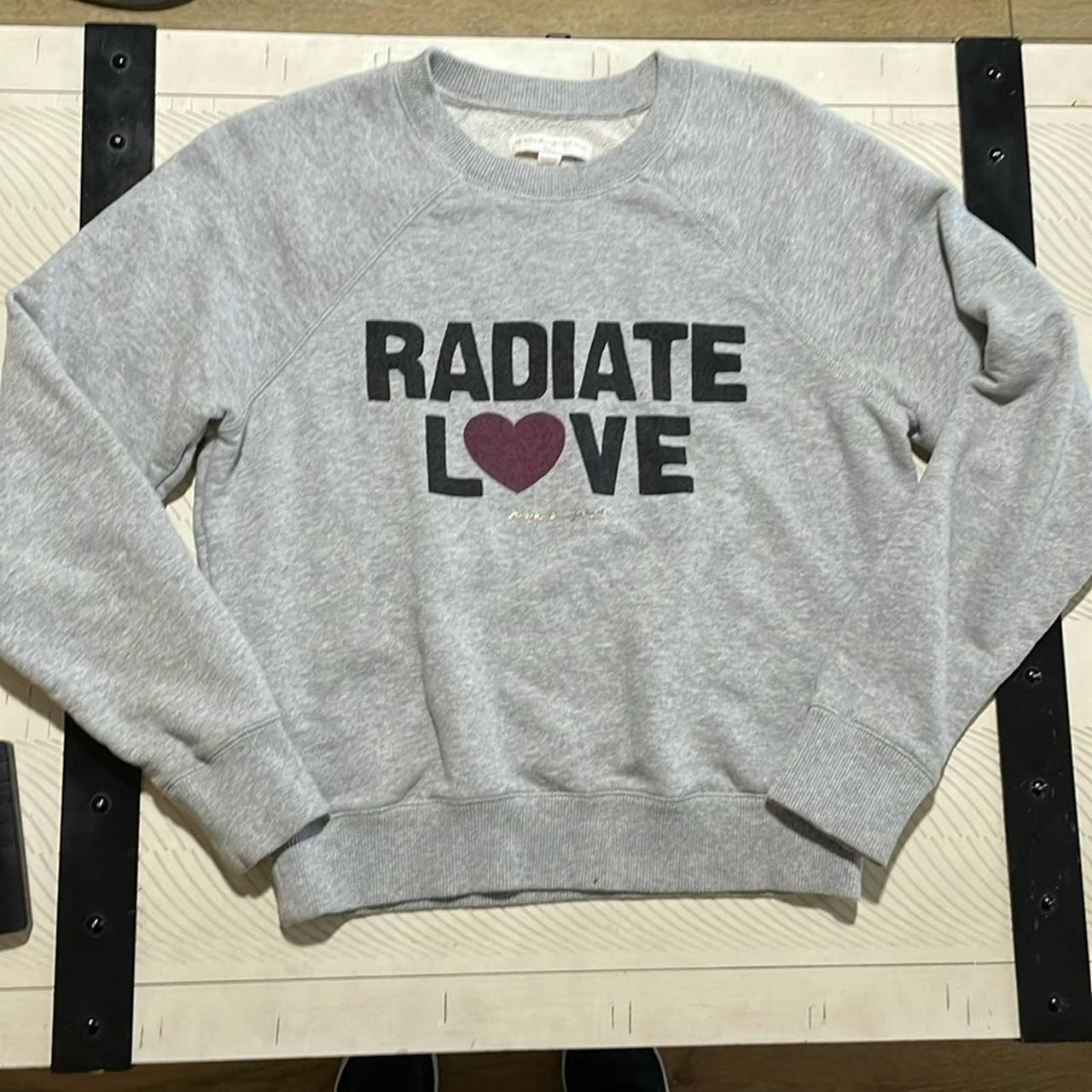 Spiritual gangster radiate hotsell love sweatshirt