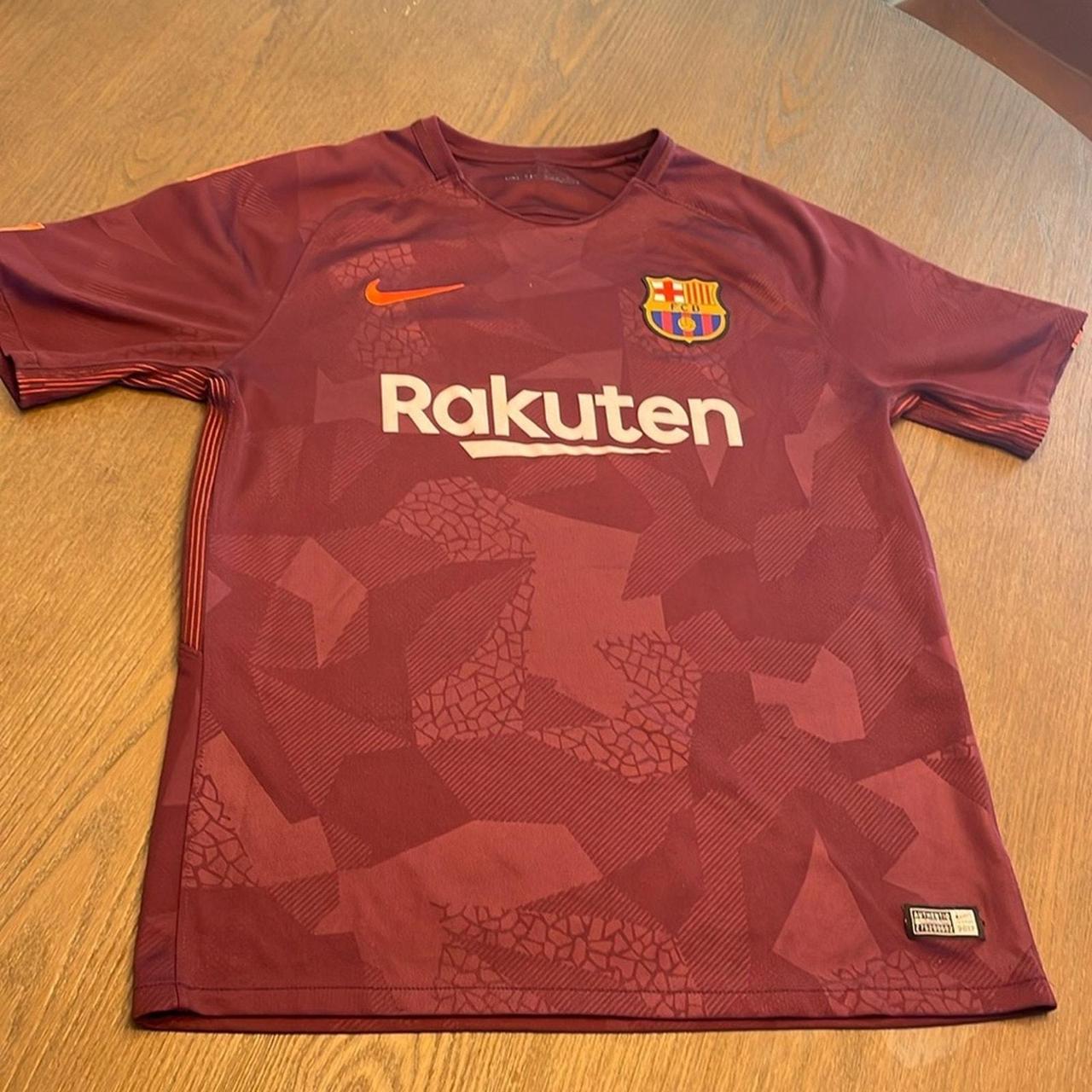 Fc fashion barcelona maroon jersey