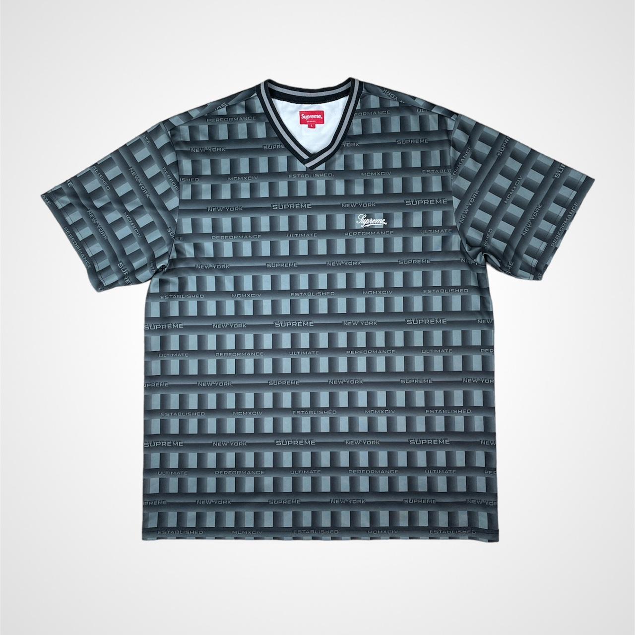 Supreme Men's Black and Grey T-shirt | Depop