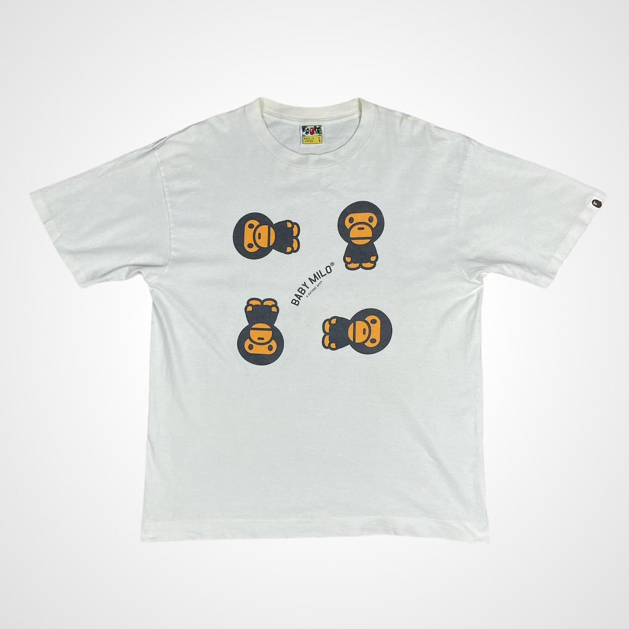 APE BAPE KAWS BABY MILO チノパン　パンツ　L アニマル APE BAPE KAWS BABY MILO DENIM パンツデニム
