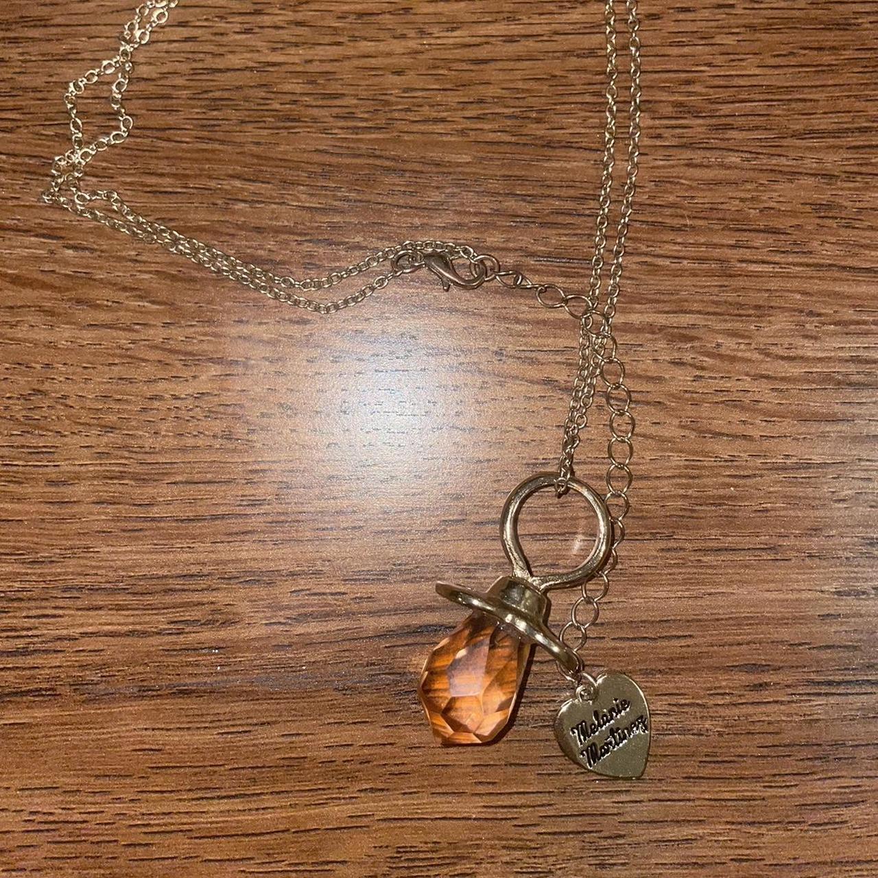 Melanie Martinez crybaby pacifier necklace Rare... Depop