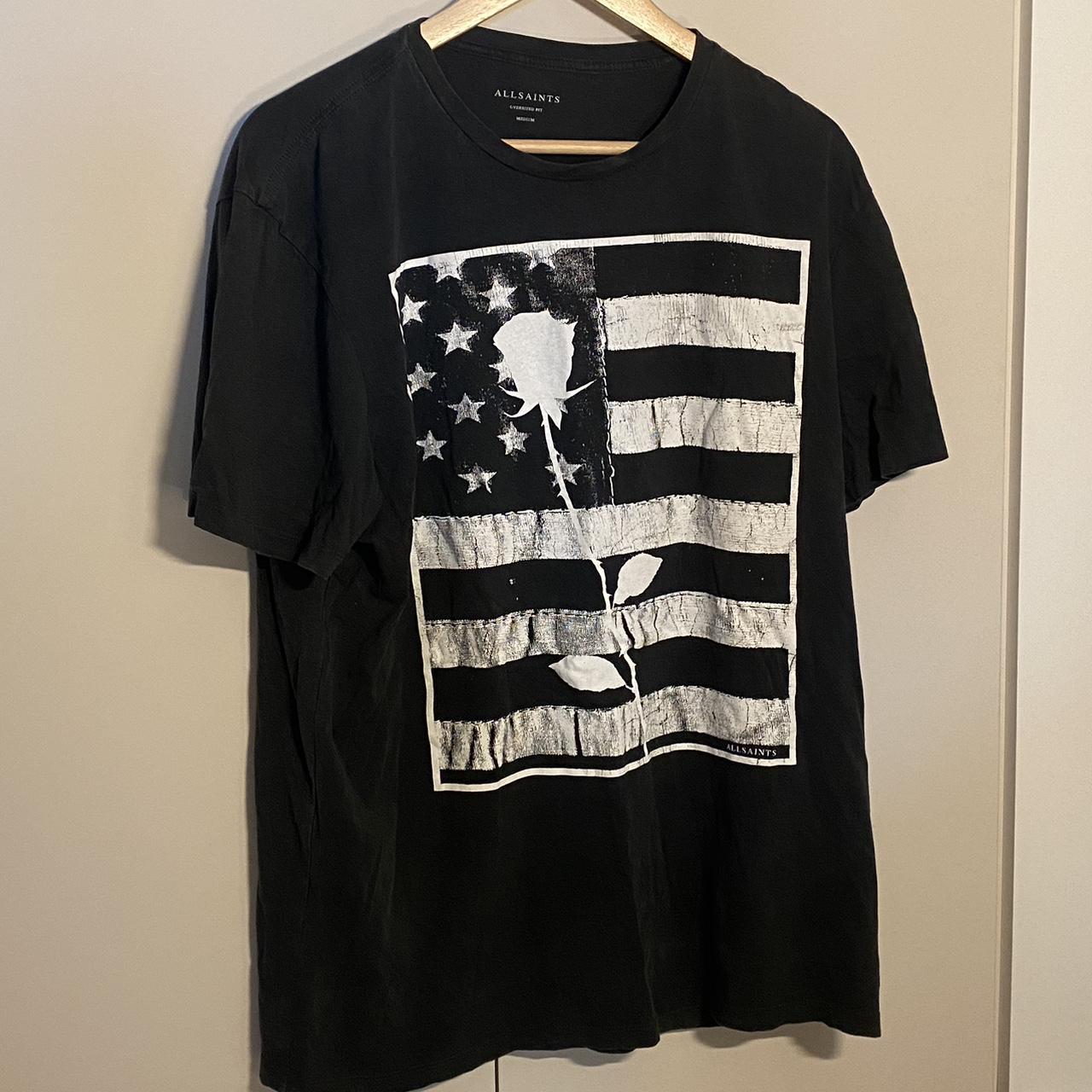 Allsaints large tshirt - Depop