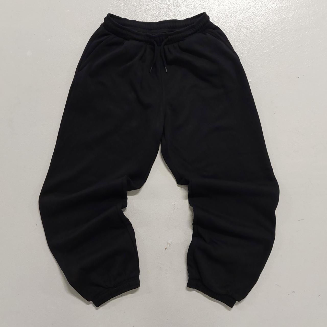 Weekday Fleece Lined Black Sweatpants, $15