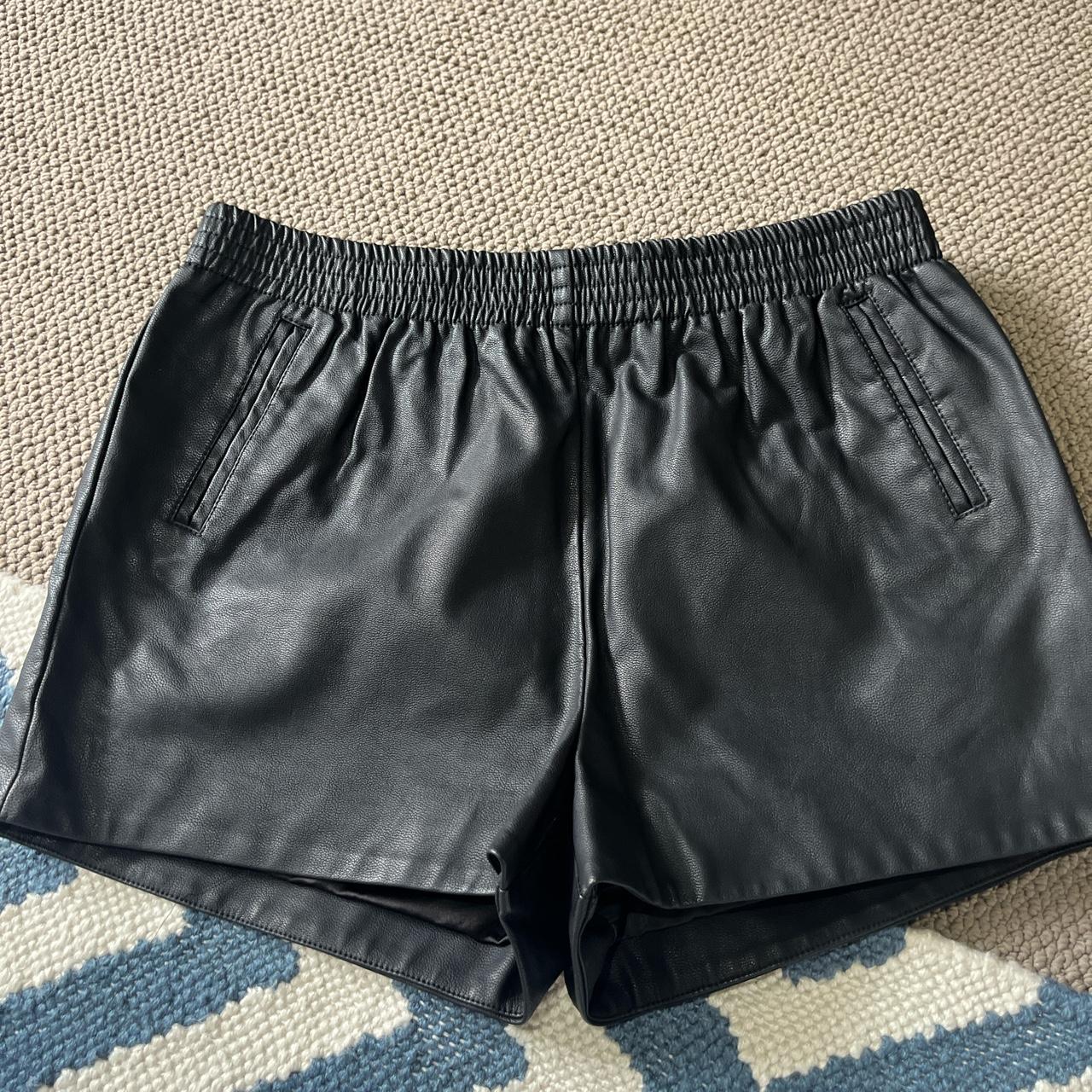 Bardot leather short Depop