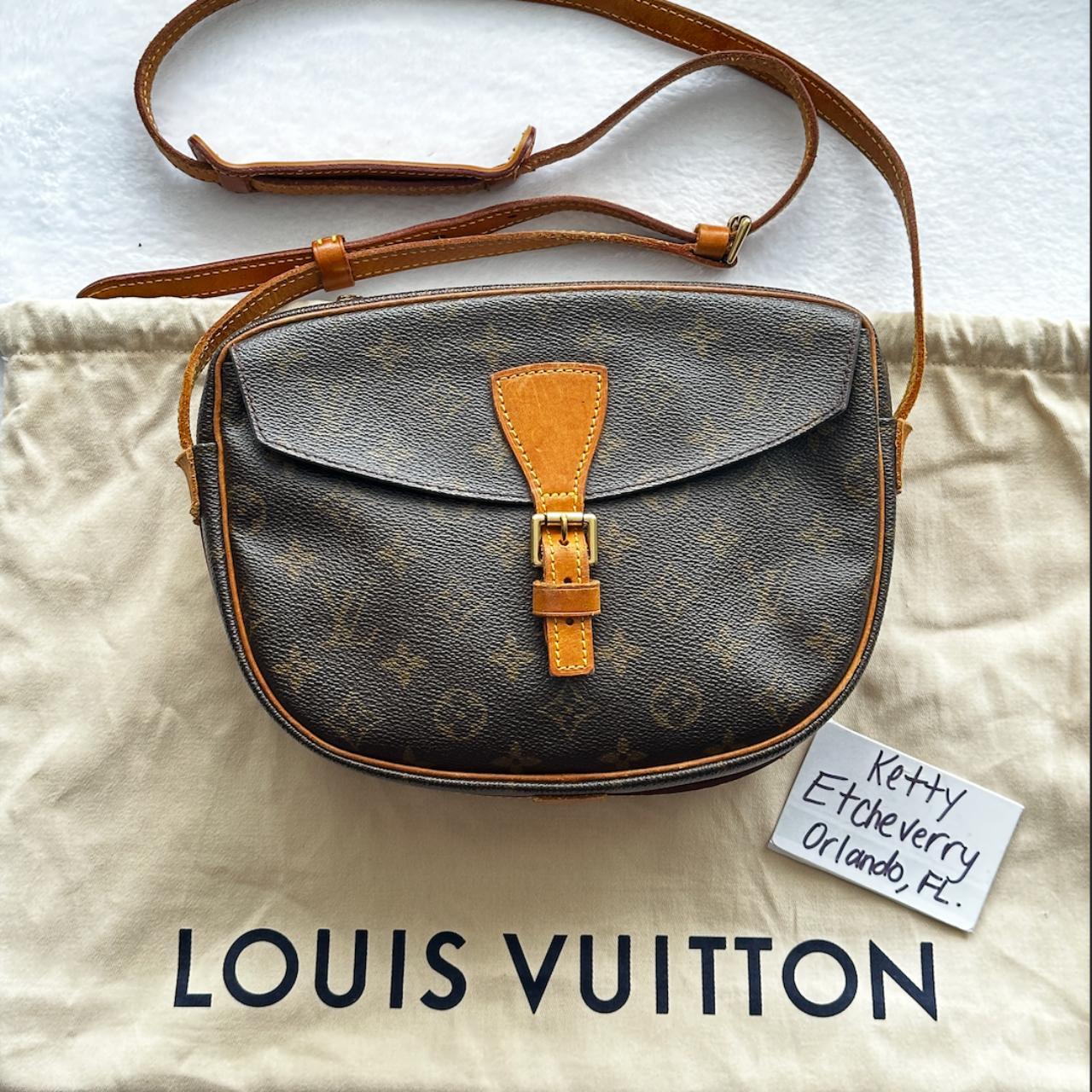 Louis Vuitton, Bags, Good Condition Authentic Louis Vuitton Jeune Fille Mm  Crossbody Shoulder Bag