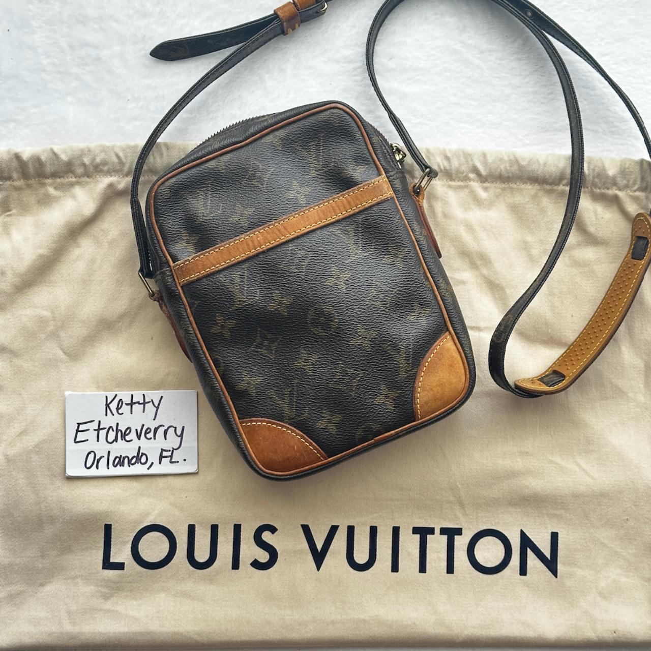 Authentic Louis Vuitton Monogram Danube Crossbody / - Depop