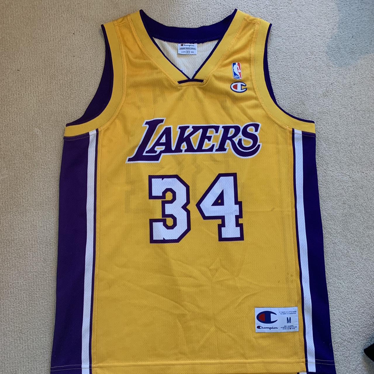 Vintage very rare Lakers basketball jersey Number... - Depop