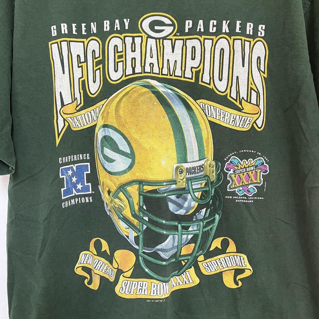 Packers Single Stitch Shirt Size - Depop