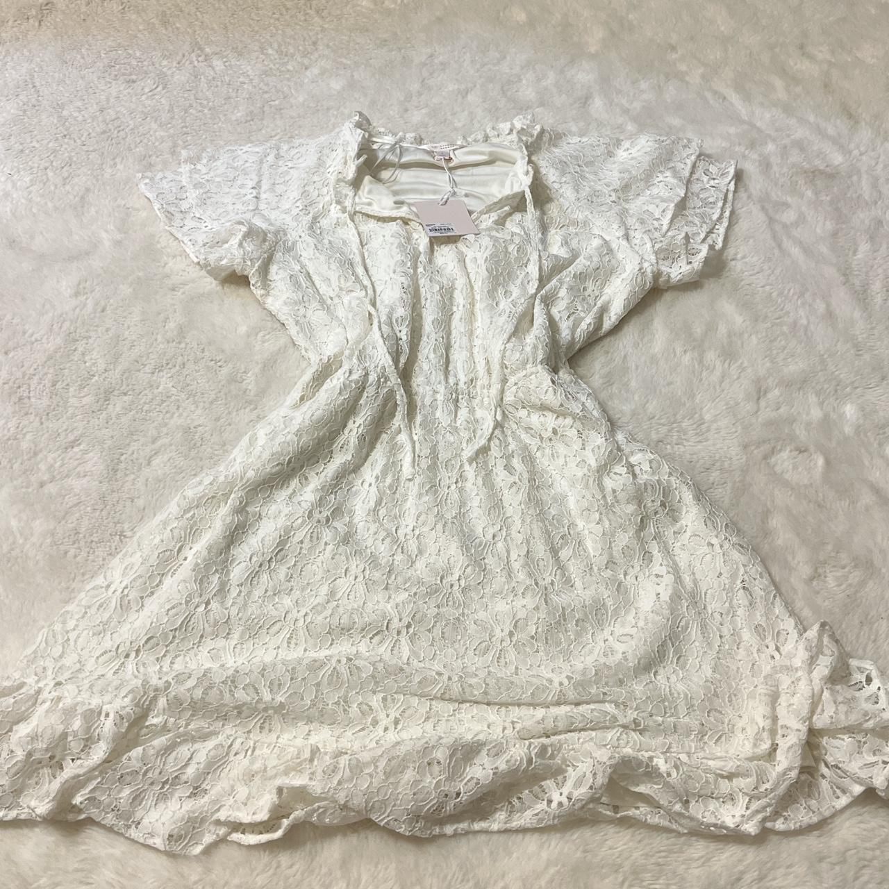 Lauren Conrad Women's Mini Dress - White - L