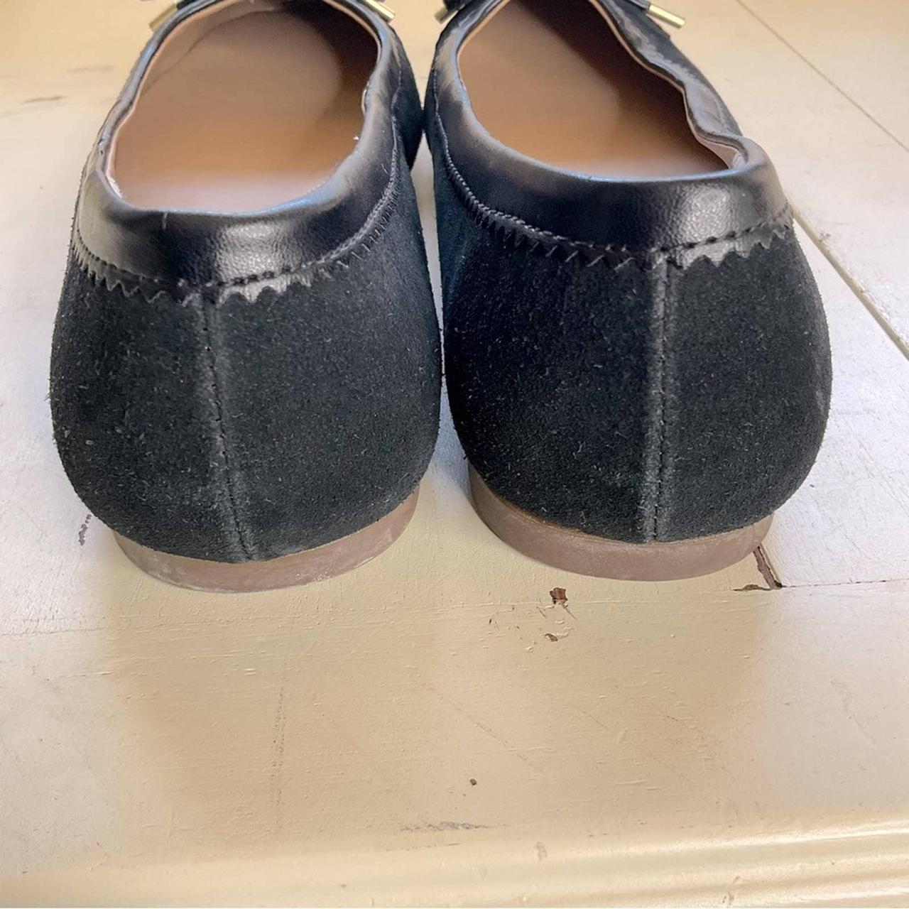 Lands' End Women's Black Ballet-shoes | Depop