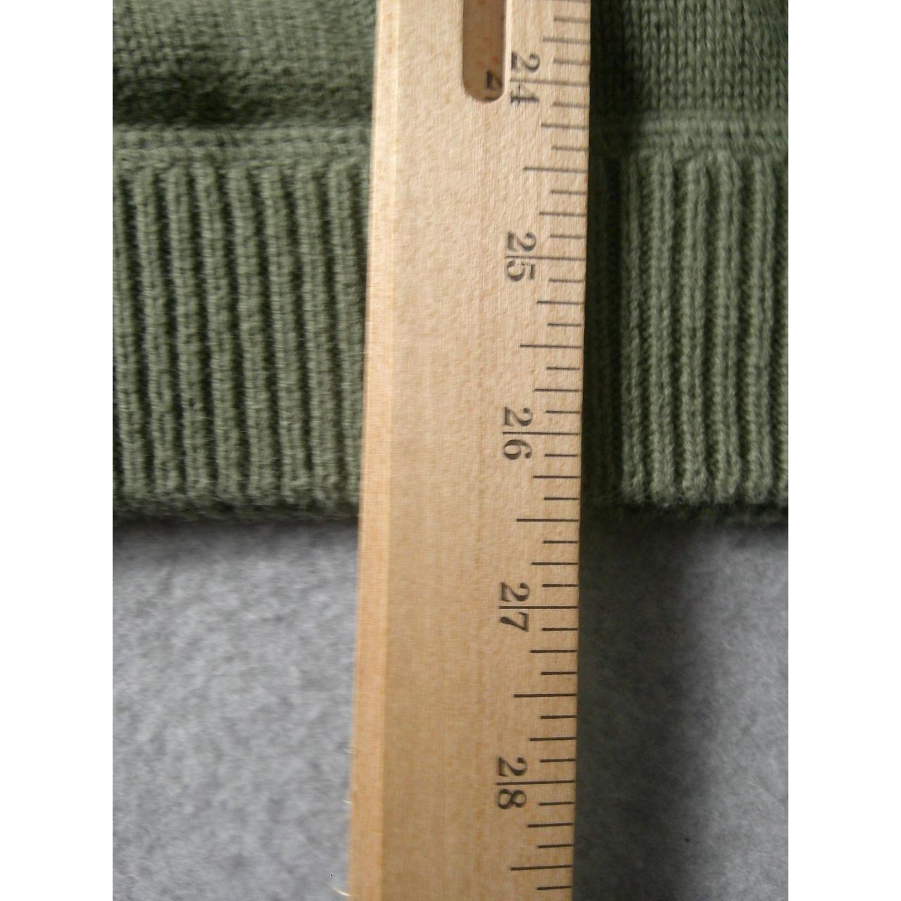 Eddie Bauer Green HalfZip Pullover Sweater S 100... Depop