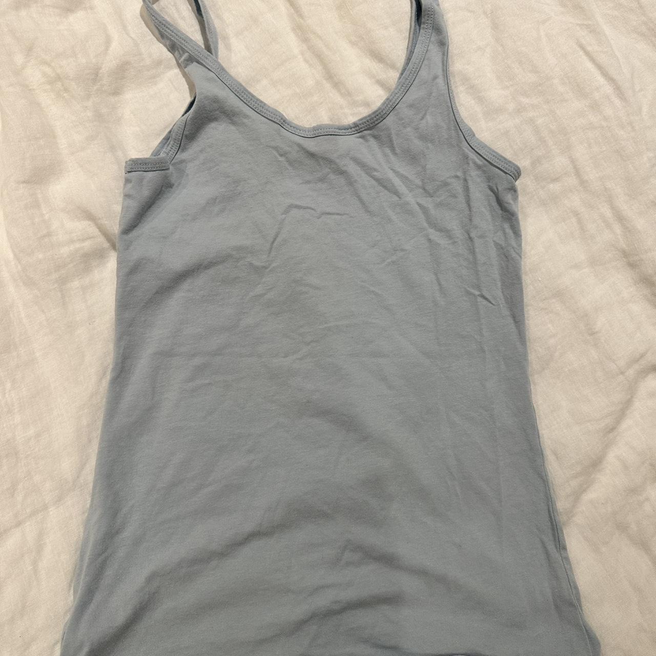 peter alexander penny tank light blue and... - Depop