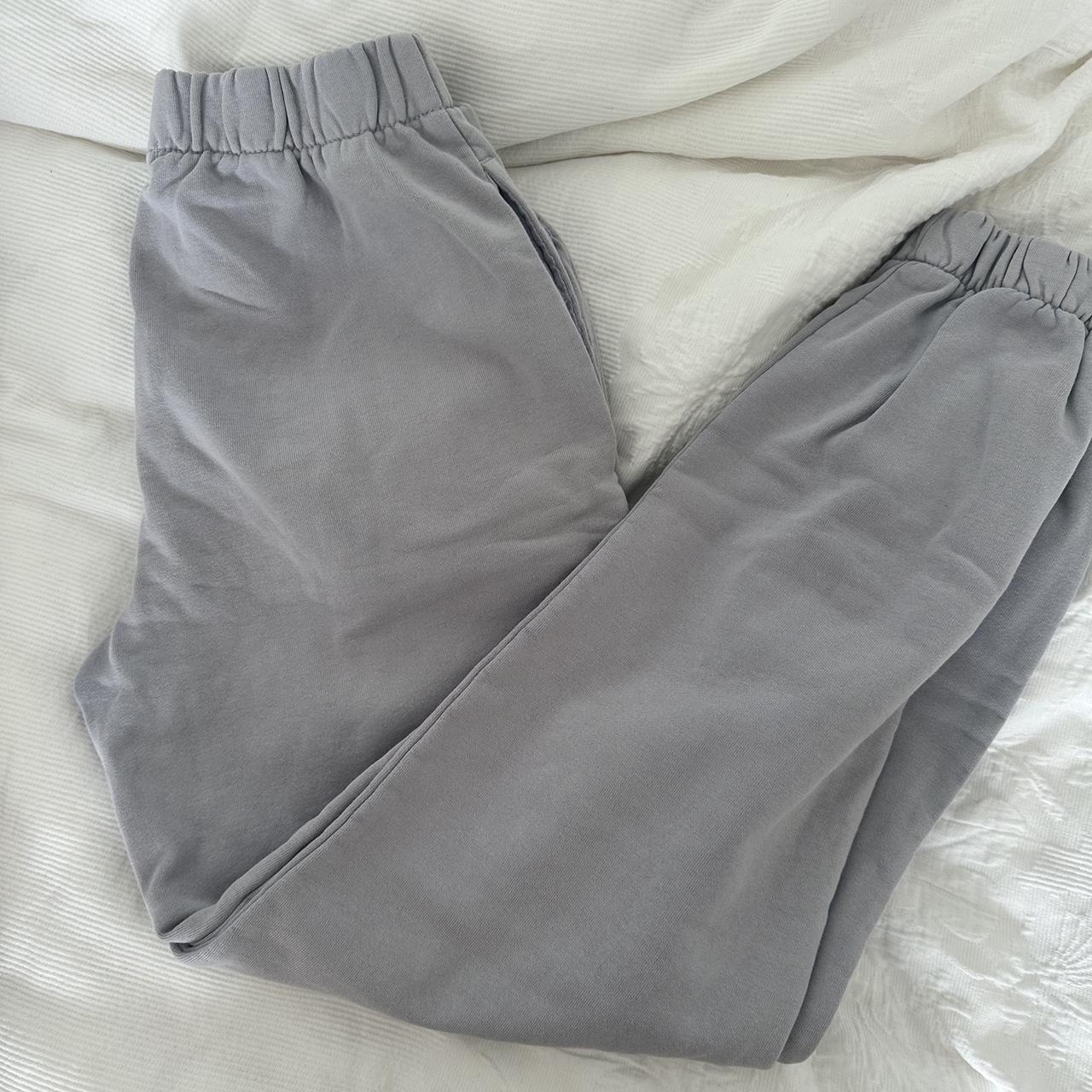 brandy melville blue purple rosa trackies worn few... - Depop