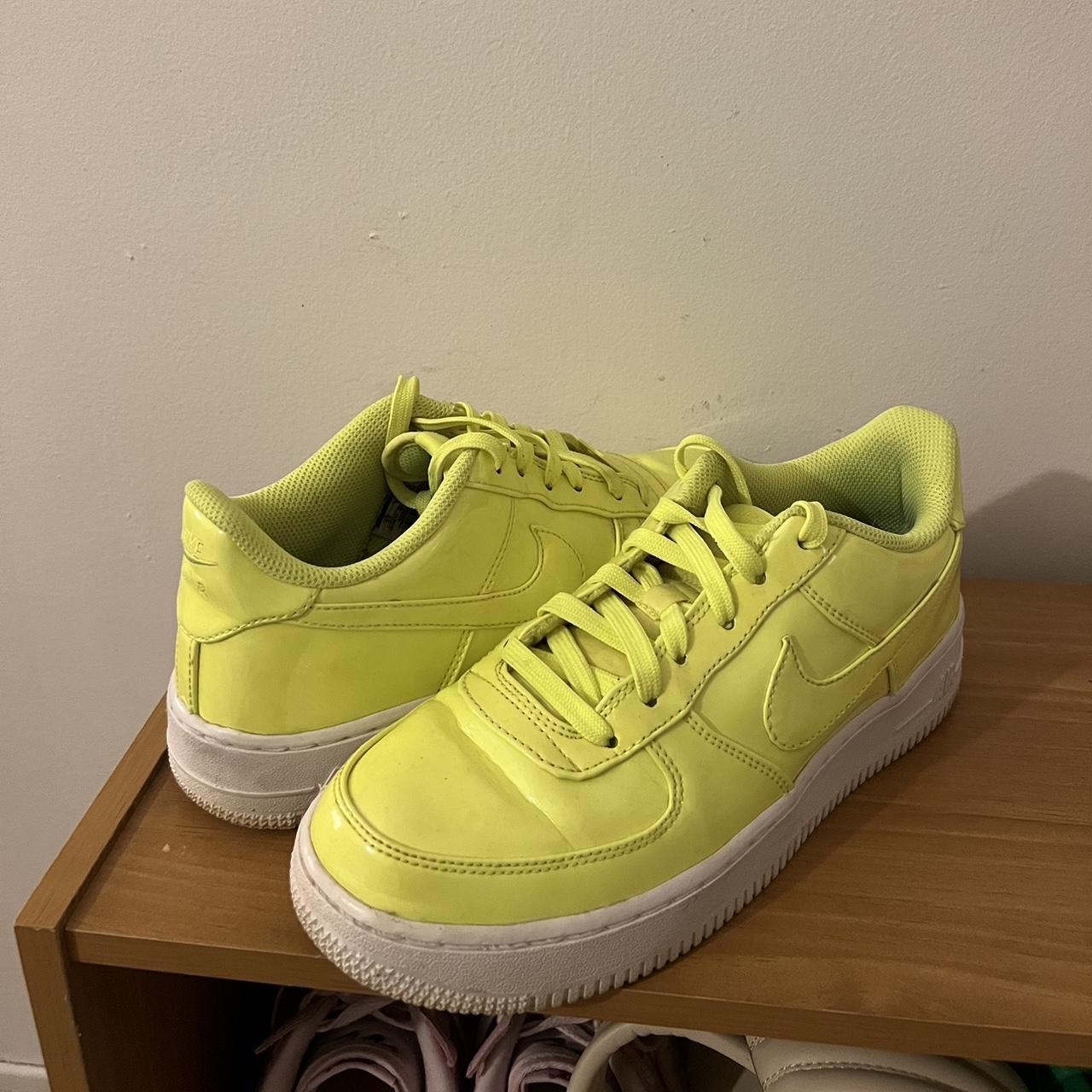 Neon yellow hotsell air force 1s