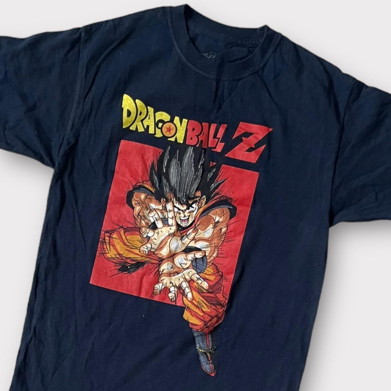 Modest Late 00s Dragon Ball Z’ Anime Graphic Cartoon... - Depop