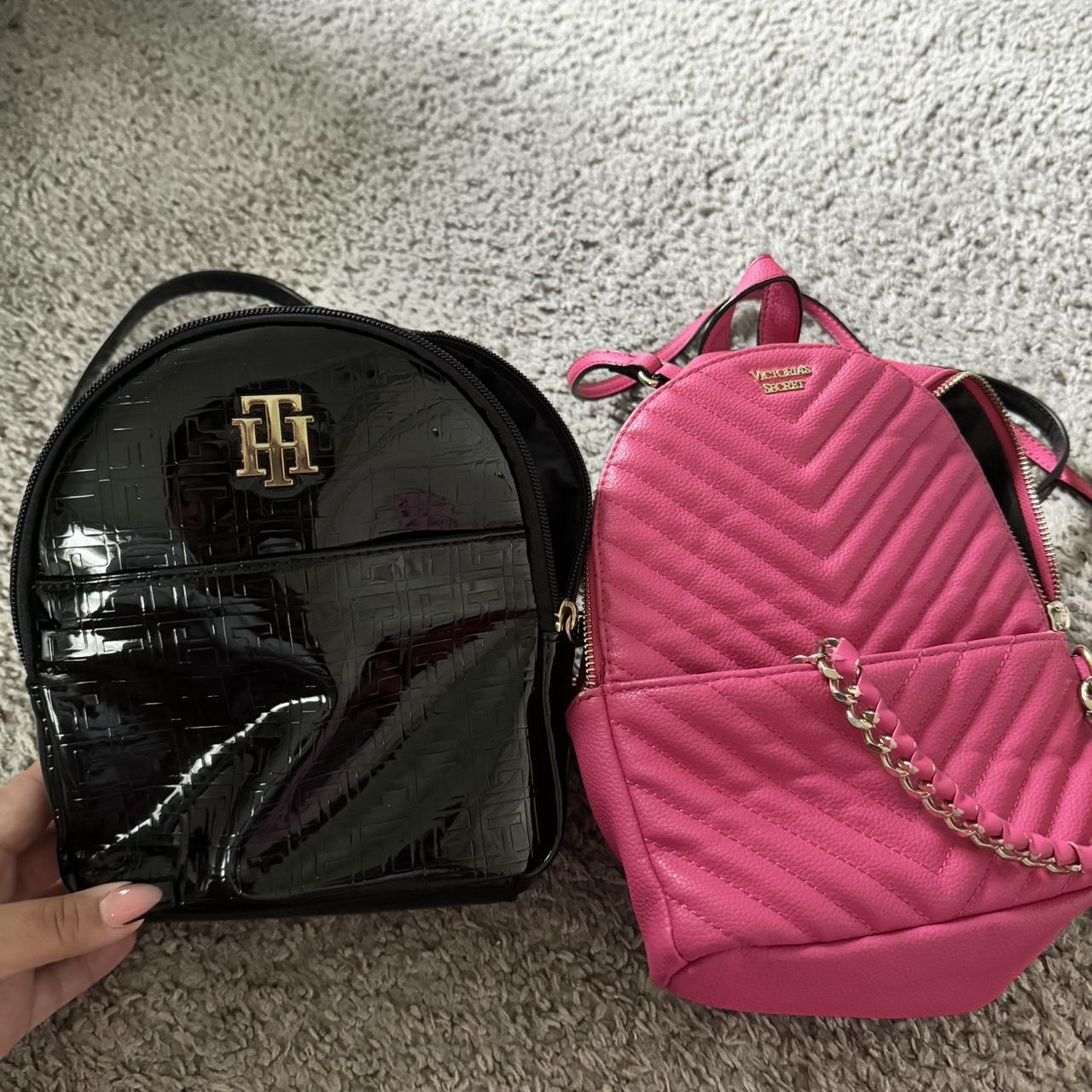 2 cute mini backpacks Vintage pink Victoria secret. Depop